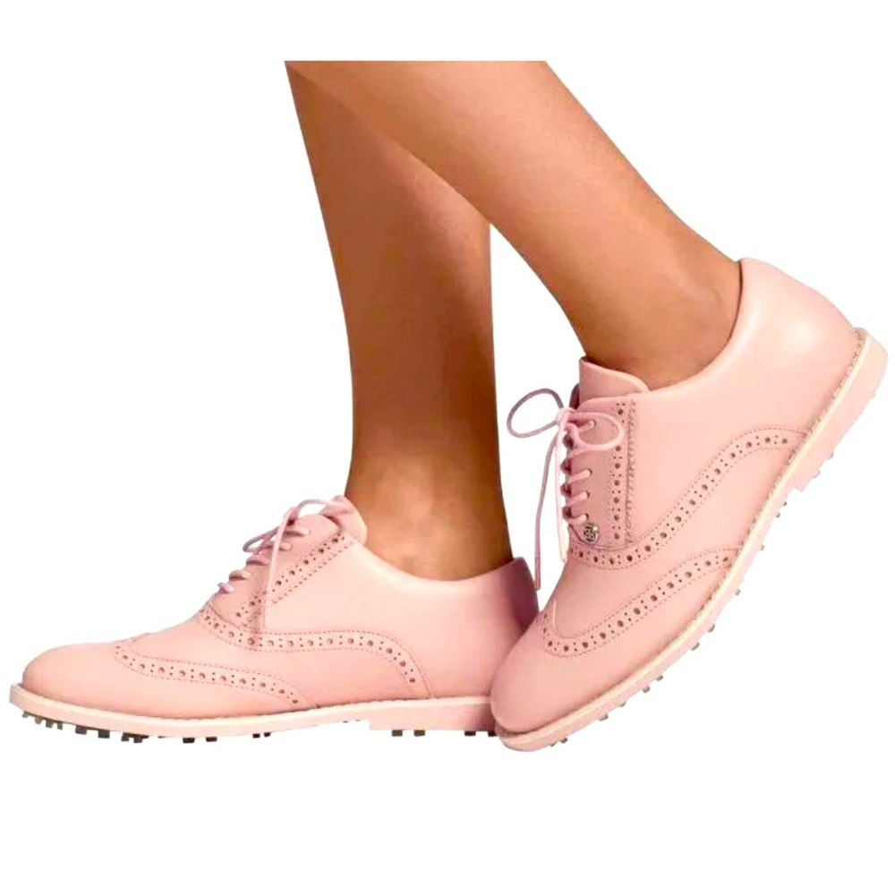 G/Fore women’s golf shoes.  Gallivanter in blush pink.